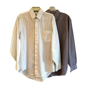 PRIVATE CLUB & ELECTRIC AVENUE, MENS SHIRTS. SET/2
